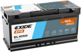 EXIDE EFB 105A 12V 392X175X190 B13